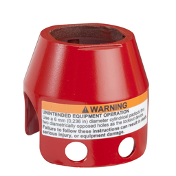 ZBZ1604 – Padlockable guard for mushroom head 40mm, Harmony XB4, metal, red