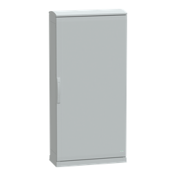 NSYPLAZT1573G – Floor standing polyester enclosure, Thalassa PLA, open bottom, ventilated canopy, 1500x750x320mm, IP44, IK10