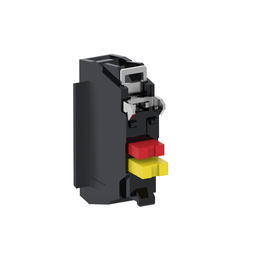 ZBE302 – Contact block, Harmony XB4, Harmony XB5, single contact, silver alloy, screw clamp terminal, 1NC with monitoring contact