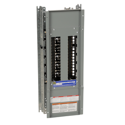 NQ430L1C14 – Panelboard interior, NQ, main lugs, 100A, Cu bus, 30 pole spaces, 3 phase, 4 wire, 240VAC, 48VDC, 14in W