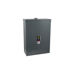 82344NRB – Safety switch, double throw, non fusible, 200A, 600V, 3 pole, 15HP, neutral factory installed, NEMA 3R, bolt on