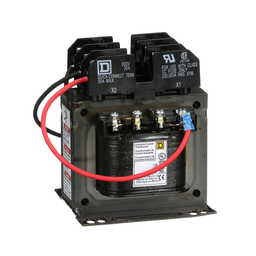 9070TF150D20 – Industrial control transformer, Type TF, 1 phase, 150VA, 208/230/460V primary, 115V secondary, 50/60Hz
