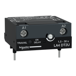 LA4DT2U – electronic timer module – type on delay – 1.5….30 s – 24….250 V DC/AC