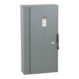 H327N – Safety switch, heavy duty, fusible, 800A, 4 wire, 3 pole, 1 neutral, 250hp, 240VAC/250VDC, NEMA 1