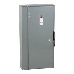 H368R – Safety switch, heavy duty, fusible, 1200A, 3 wire, 3 pole, 500hp, 600VAC/DC, NEMA 3R