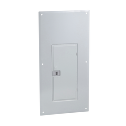 QOC30UF – Replacement cover, QO, for 30 space load center, flush, gray