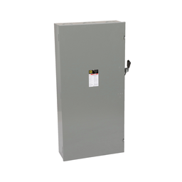 CD226N – Safety switch, general duty, fusible, 600A, 120/240VAC, 2 poles, solid neutral, NEMA 1
