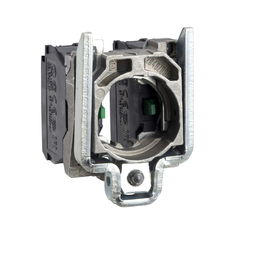 ZD4PA103 – Complete body contact assembly for joystick controller, Harmony XB4, contact block with body fixing collar, 2NO