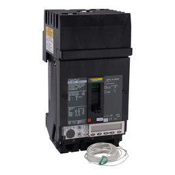 HJA36060U53X – Circuit breaker, PowerPacT H, 60A, 3 pole, 600VAC, 25kA, I-Line, Micrologic 5.2E, 80%, ABC