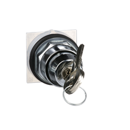 9001KS11K1 – 30mm Push Button, Type K, keyed selector switch, 2 position, key removal on left