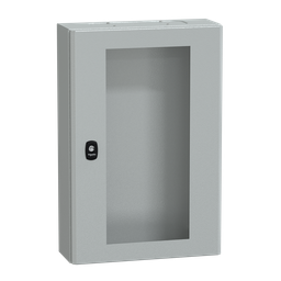 NSYS3DM6415T – PanelSeT S3DM H600xW400xD150.IP66 IK10 RAL7035. top and bottom.