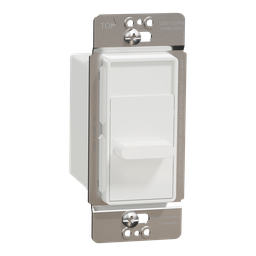 SQR31103WH – Fan speed controller, X Series, slide, single pole, 1 way, white, matte finish