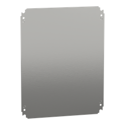 NSYMM54 – Plain mounting plate H500xW400mm made of galvanised sheet steel
