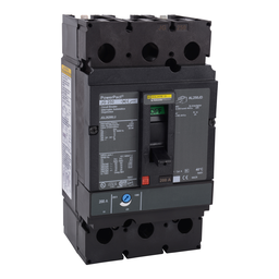 JGL26200C – Circuit breaker, PowerPacT J, 200A, 2 pole, 600VAC, 18kA, lugs, thermal magnetic, 100%