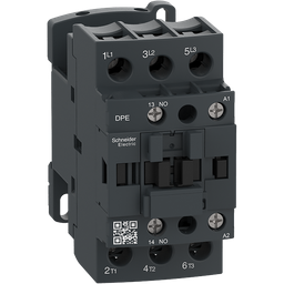 DPE32B7 – IEC contactor,Easy TeSys DPE,nonreversing,32A,3P,15HP at 480V AC,24V 50/60Hz coil