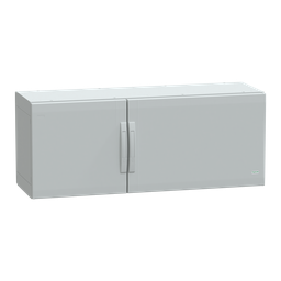 NSYPLA5124G – Floor standing polyester enclosure, Thalassa PLA, plain door, completely sealed, 500x1250x420mm, IP65, IK10