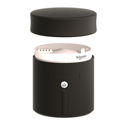 XVBC21 – Indicating Bank, 70mm, base unit and cap, direct or tube mounting, bottom or side cable entry