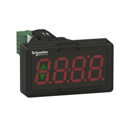 XBH1AA0R4 – Display module, Harmony XB5, Digital panel meter, plastic, black, 22mm, 4 digit red LED display, 4…20mA input