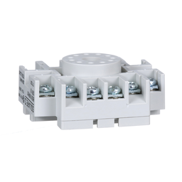 8501NR61 – Plug in relay, Type N, relay socket, 11 tubular pin, single tier, for 8510KP relays and 9050JCK timers
