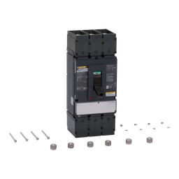 LGL36000S40X – Automatic switch, PowerPact L, 400A, 3 pole, 600VAC, 18kA, lugs, magnetic