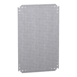 NSYMF64 – Microperforated mounting plate H600xW400 w/holes diam 3,6mm on 12,5mm pitch