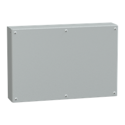 NSYSBM406012 – Metal industrial box plain door H400xW600xD120 IP66 IK10 RAL 7035