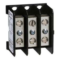 9080LBA361101 – Power distribution block, Linergy, 3 pole, 1 line, 1 load, 115A CU, 90A AL, 600 V