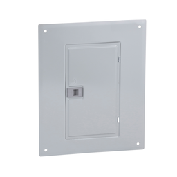 QOC16UF – Replacement cover, QO, for 16 space load center, flush, gray