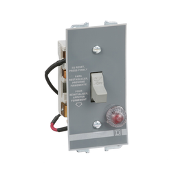 2510FO2P – Manual Starter, fractional horsepower, 16A, 2 poles, 1 HP at 277 VAC, toggle operated, red indicator, open style