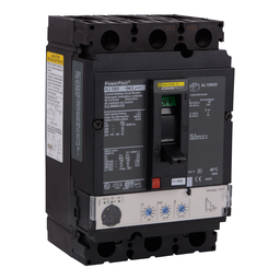 HJL36060U33X – Circuit breaker, PowerPacT H, 60A, 3 pole, 600VAC, 25kA, lugs, Micrologic 3.2S, 80%