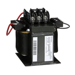 9070TF500D20 – Industrial control transformer, Type TF, 1 phase, 500VA, 208/230/460V primary, 115V secondary, 50/60Hz