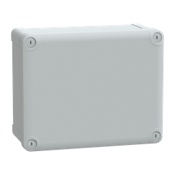NSYTBS241910 – ABS box IP66 IK07 RAL7035 Int.H225W175D100 Ext.H241W191D128 Opaque cover H20
