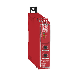 XPSUVN11AP – safety module, Harmony XPS, zero speed monitoring with time delay, 24V AC or DC, screw
