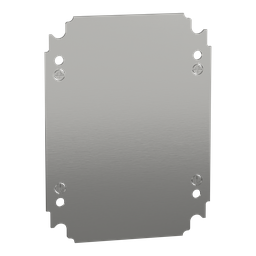 NSYMM2520 – Plain mounting plate H250xW200mm made of galvanised sheet steel