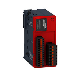 TM3SAFL5RG – Safety module, Modicon TM3 Safety, 2 Function, Cat 3 PL d/SIL CL2 (spring) 24 VDC