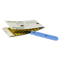 AR1MA01 – Marker, Linergy TR cable ends, yellow, clipin type, character 0 to 9, Numeric, set of 200