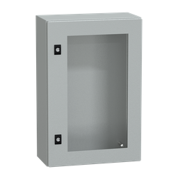NSYCRN64200T – PanelSeT CRN tspt door w/o mount.plate. H600xW400xD200 IP66 IK08 RAL7035..