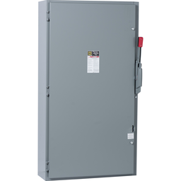 CH365 – Safety switch, heavy duty, fusible, 400A, 600VAC/VDC, 3 poles, 350HP, NEMA 1