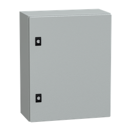 NSYCRN54200 – PanelSeT CRN plain door w/o mount.plate. H500xW400xD200 IP66 IK10 RAL7035..