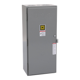 8903SQG1V02 – Contactor, Type S, multipole lighting, electrically held, 100A, 2 pole, 110/120VAC 50/60Hz coil, NEMA 1
