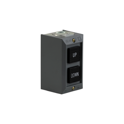 9001BG208 – Complete control station, Harmony 9001B, 2 push buttons UP-DOWN, 5A, 600V AC, 2NO, NEMA 1