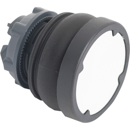 ZB5AC180 – Head for push button, Harmony XB5, XB4, pushbutton harsh environment, white, without marking