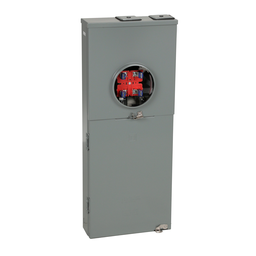RC816F150C – Meter mains, Homeline, CSED, ringless socket, 150A, surface mount, maximum 8 spaces, 16 circuits, no bypass