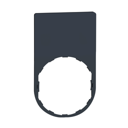 ZBYP6101 – Legend plate 30×50 mm, Harmony XB5, plastic