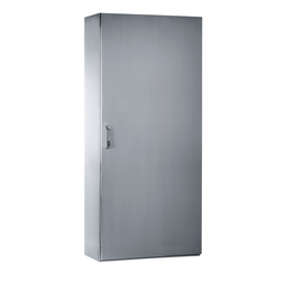NSYSMX16840 – SMX 304L stainless monobloc enclosure, H1600xW800xD400mm, Scotch BriteÂ® finish.