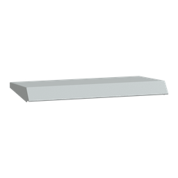 NSYTJ4025 – PanelSeT WM enclosure canopy W400xD250 Colour RAL7035.. Fixings supplied.