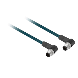 VW3E4001R030 – Input Output cable, Lexium 62, for digital Input Output module, M12 angled, 3m