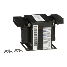 9070T250D2 – Transformer, Type T, industrial control, 250VA, 1 phase, 240x480V primary, 24V secondary, 80C rise