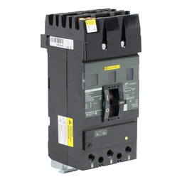 LAL361501021 – Circuit breaker, LA, 150A, 3 pole, 600VAC, 22kA, 250VDC, 10kA, lugs, thermal magnetic, shunt trip