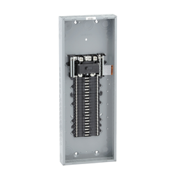 QO142M200P – Load center, QO, 1 phase, 42 spaces, 52 circuits, 200A convertible main breaker, PoN, NEMA1